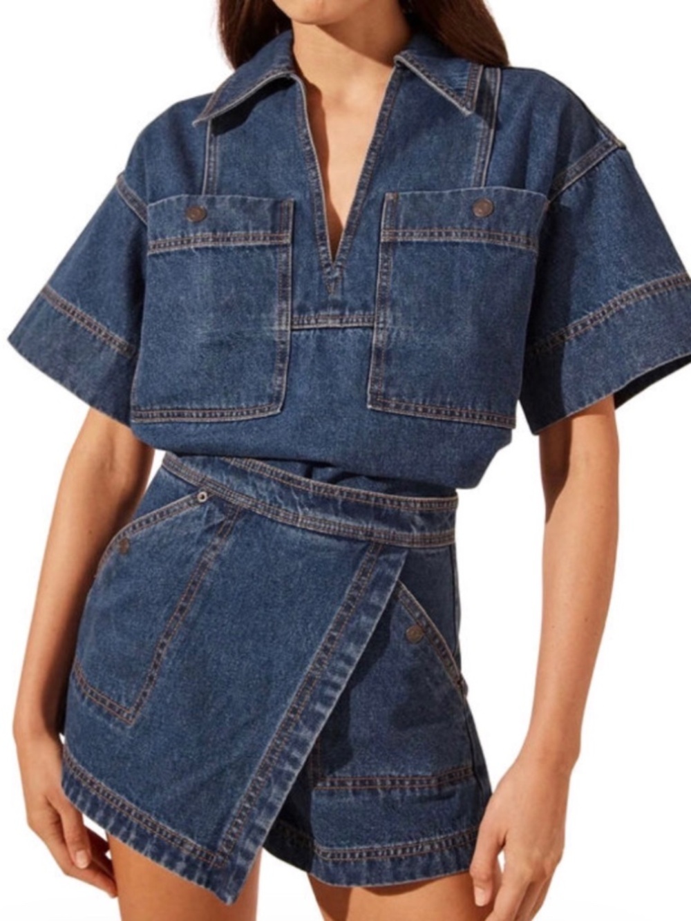 Shona Joy Denim Skort